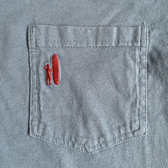 Johnnie-O Original Polo Pocket Mens L Blue‎ Golf Professional Casual Shirt - Picture 3 of 7